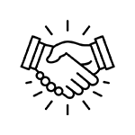 Icon: Cloud integration.
