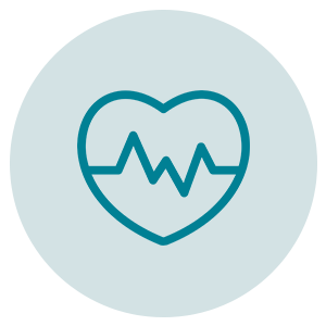 Healthy heart icon.