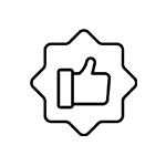 Package and shield icon.