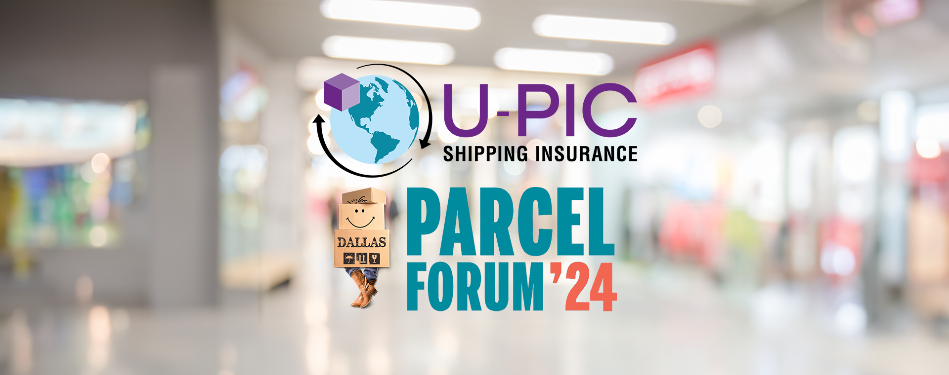 U-PIC and Parcel Forum 2024 logo's.