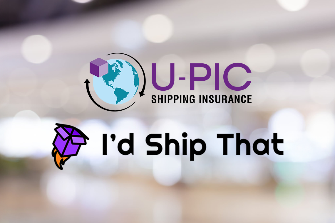 U-PIC and I'd Ship That logos.