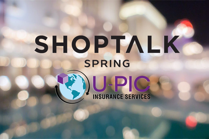Image: U-PIC and Shoptalk Spring 2025 logos.