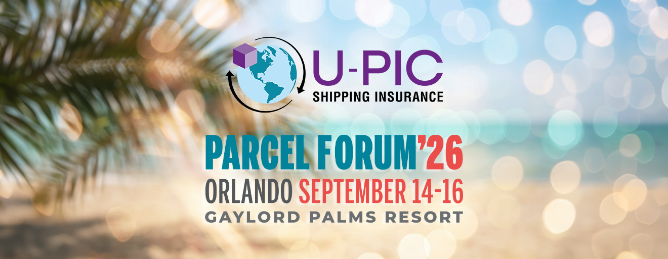 U-PIC and Parcel Forum logos.