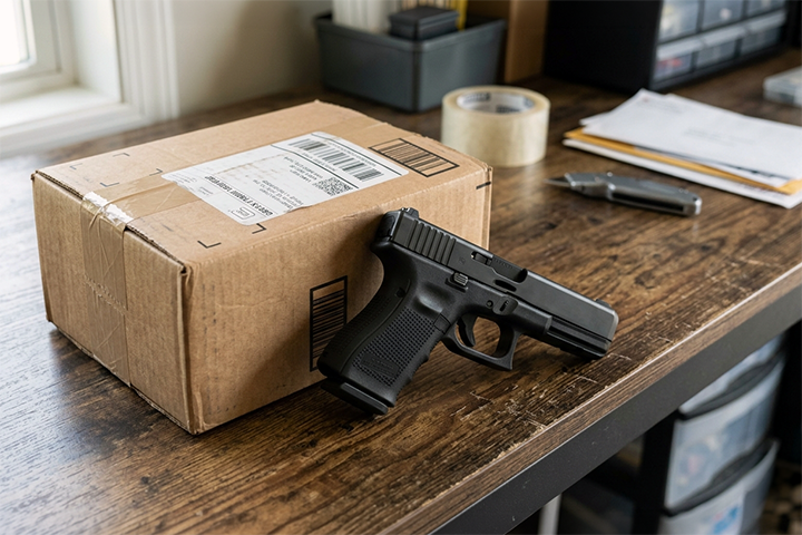 Image: Shipping insurance for the firearms industry.