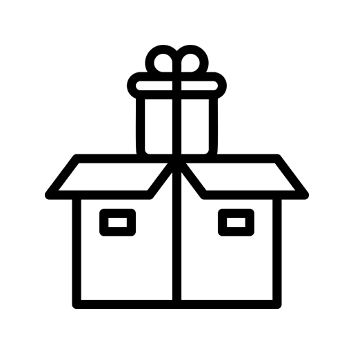 Subscription box icon.